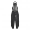 Sexy Halter Neck Backless Jumpsuit Metallic Shimmer Sleeveless Wide Leg Long Pants Party Clubwear Vacation Women Jumpsuits Rompers High Waist Sexy Halter Neck Backless Jumpsuit Metallic Shimmer Sleeveless Wide Leg Long Pants Party Clubwear Vacation Women Jumpsuits Rompers High Waist