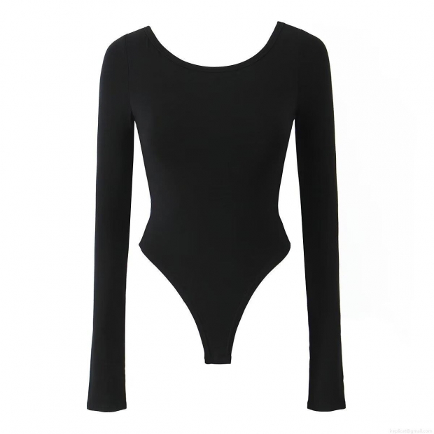 Sexy Women's Round Neck Cross Backless Bodysuit Long Sleeve Slim Fit Cut Out One-Piece Leotard Top Rayon Spandex Solid Color Bodysuit For Party Streetwear Clubwear Sexy Women's Round Neck Cross Backless Bodysuit Long Sleeve Slim Fit Cut Out One-Piece Leotard Top Rayon Spandex Solid Color Bodysuit For Party Streetwear Clubwear