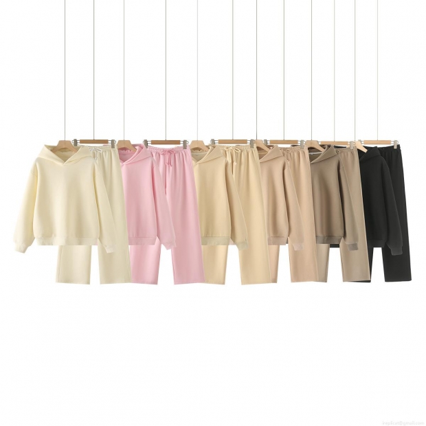 Women's Casual Cotton Blend Fleece Hooded Hoodie Pants Set Long Sleeve Pullover Elastic Waist Drawstring Wide Leg Trousers Daily Streetwear Sports Solid Color Oversized 2 Piece Outfits Women's Casual Cotton Blend Fleece Hooded Hoodie Pants Set Long Sleeve Pullover Elastic Waist Drawstring Wide Leg Trousers Daily Streetwear Sports Solid Color Oversized 2 Piece Outfits