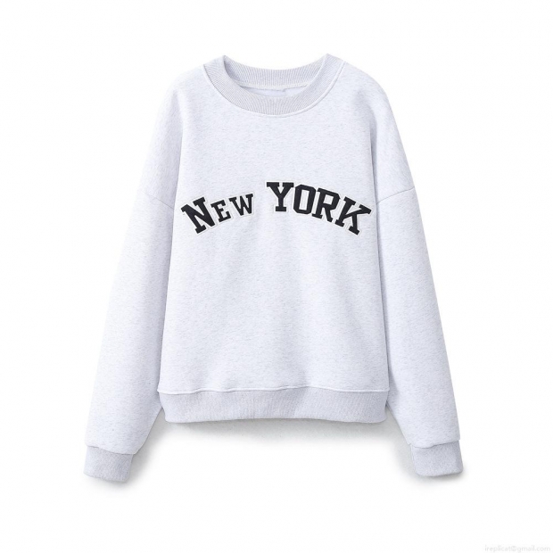 Women Casual Heather Grey Sweatshirt Shorts Set 85 Cotton Fleece Lined New York Collegiate Embroidery Two Piece Loungewear Sporty Streetwear Outfit Women Casual Heather Grey Sweatshirt Shorts Set 85 Cotton Fleece Lined New York Collegiate Embroidery Two Piece Loungewear Sporty Streetwear Outfit