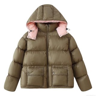 Women's Hooded Puffer Jacket Vintage Color Block Padded Coat Winter Warm Outerwear With Large Pockets Casual Zipper Quilted Jacket For Women Women's Hooded Puffer Jacket Vintage Color Block Padded Coat Winter Warm Outerwear With Large Pockets Casual Zipper Quilted Jacket For Women