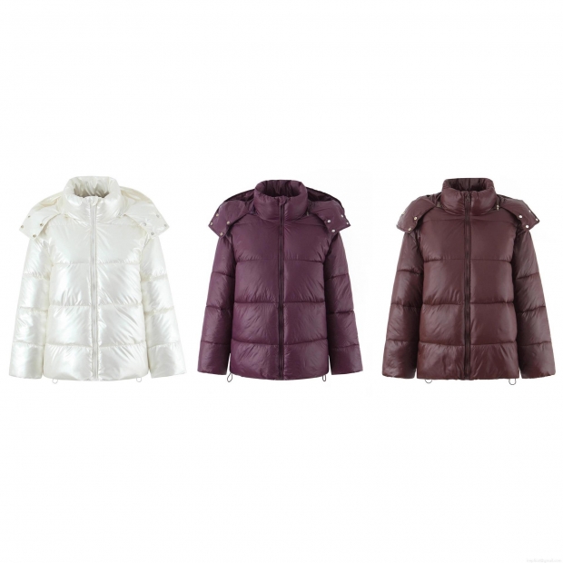 Women's Glossy Hooded Puffer Jacket Shiny Waterproof Long Sleeve Thickened Cotton Padded Coat Winter Warm Windproof Outerwear Streetwear For Ladies Women's Glossy Hooded Puffer Jacket Shiny Waterproof Long Sleeve Thickened Cotton Padded Coat Winter Warm Windproof Outerwear Streetwear For Ladies