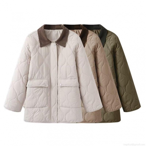 Women's Fashion Classic Quilted Padded Jacket Corduroy Contrast Lapel Collar Cotton Coat Mid-Length Warm Long Sleeve Outerwear For Autumn Winter Casual Daily Wear Women's Fashion Classic Quilted Padded Jacket Corduroy Contrast Lapel Collar Cotton Coat Mid-Length Warm Long Sleeve Outerwear For Autumn Winter Casual Daily Wear