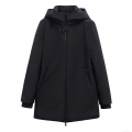 Women's Fashion Padded Parka Jacket Windproof Hooded Puffer Coat With Dual Zipper Mid-length Solid Color Outerwear For Ladies Winter Spring Streetwear Women's Fashion Padded Parka Jacket Windproof Hooded Puffer Coat With Dual Zipper Mid-length Solid Color Outerwear For Ladies Winter Spring Streetwear
