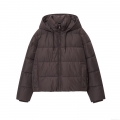 Women's Hooded Puffer Jacket Quilted Long Sleeve Zipper Padded Coat For Winter Autumn Outdoor Casual Streetwear Solid Color Warm Outerwear Women's Hooded Puffer Jacket Quilted Long Sleeve Zipper Padded Coat For Winter Autumn Outdoor Casual Streetwear Solid Color Warm Outerwear