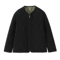Women's Quilted Jacket Reversible Diamond Pattern Padded Cotton Coat Round Neck Zipper Lightweight Pockets Street Style Winter Warm Outerwear Windproof Jacket Women's Quilted Jacket Reversible Diamond Pattern Padded Cotton Coat Round Neck Zipper Lightweight Pockets Street Style Winter Warm Outerwear Windproof Jacket