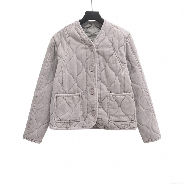 Women's Lightweight Quilted Jacket Long Sleeve Onion Quilted Padded Outerwear Cotton Polyester Blend Button Down Casual Warm Coat for Women Women's Lightweight Quilted Jacket Long Sleeve Onion Quilted Padded Outerwear Cotton Polyester Blend Button Down Casual Warm Coat for Women