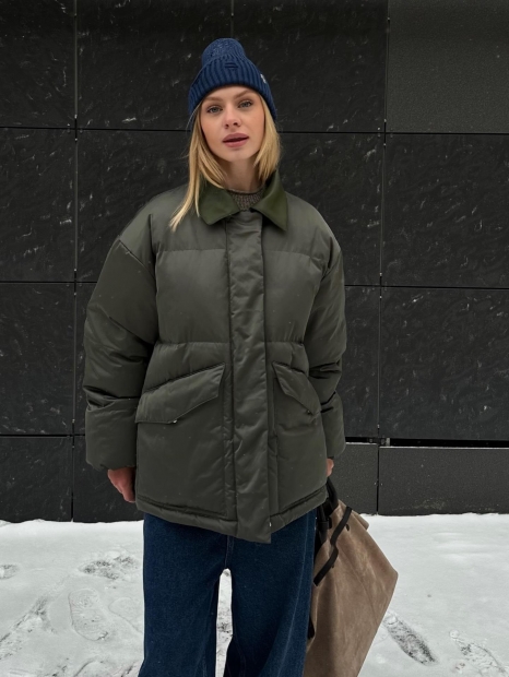 Women Winter Cotton Padded Jacket Loose Oversized Faux Leather Collar Puffer Coat Thicken Warm Streetwear Outdoor Casual Lady Outerwear Women Winter Cotton Padded Jacket Loose Oversized Faux Leather Collar Puffer Coat Thicken Warm Streetwear Outdoor Casual Lady Outerwear