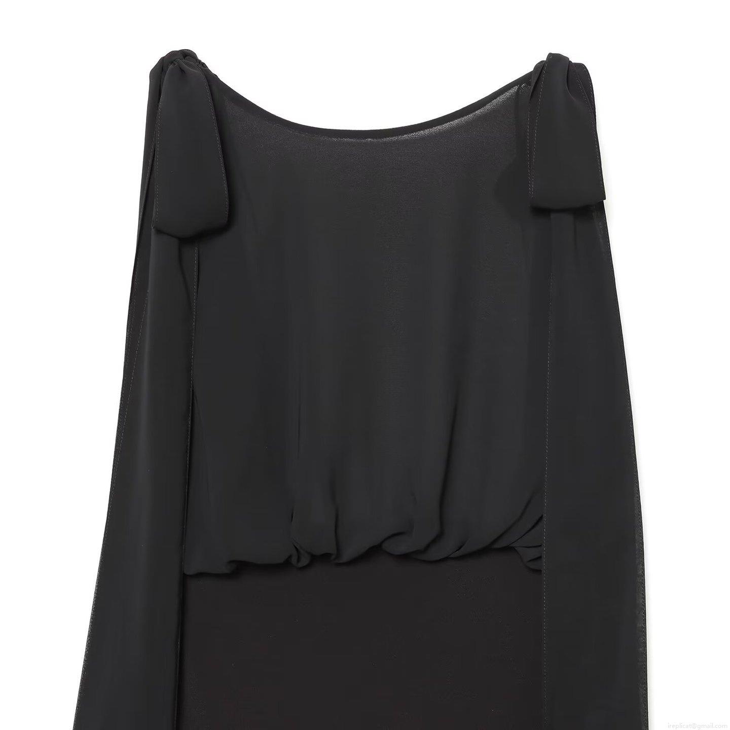 Women's Sexy Black Mesh Splicing Bodysuit Pleated Sleeveless Bow Decor Polyester Spandex Body Jumpsuit Top For Party Evening Clubwear Ladies
