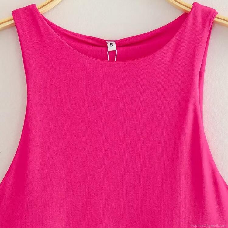 Sexy Women's Sleeveless Halter Neck Bodysuit Knit Polyester Slim Fit Solid Color One Piece Jumpsuit Base Layer Clubwear Streetwear Top