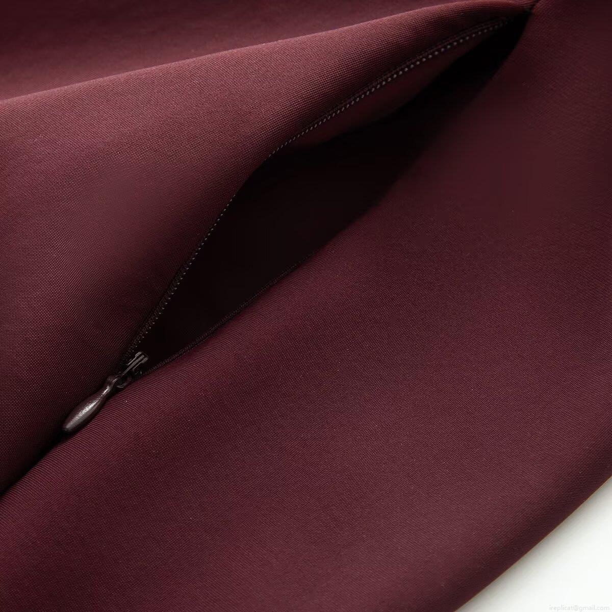 Women's Sleeveless V-Neck Slim Fit Jumpsuit Spandex Elegant Solid Burgundy Front Zipper Wide Leg One Piece Ski Style Fashion Clubwear Romper