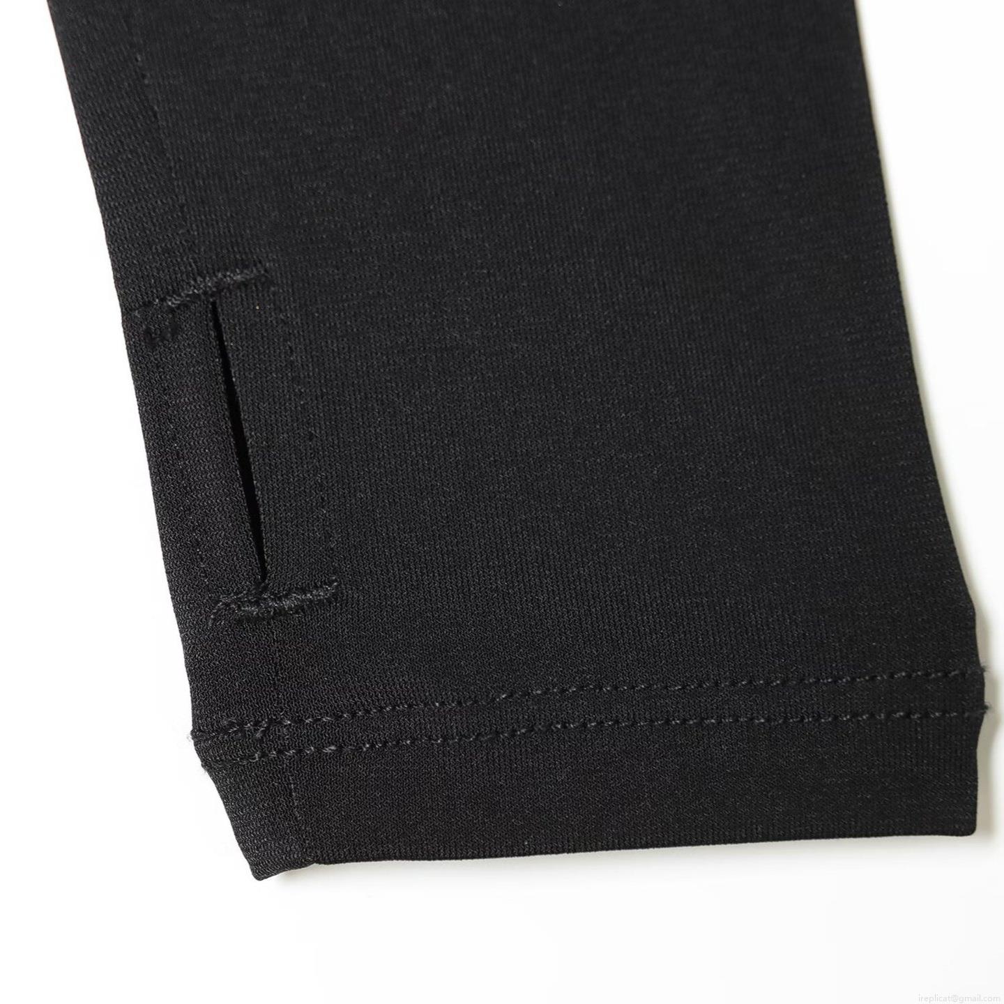 Women's Solid Black High Neck Long Sleeve Jumpsuit Loose Fit High Waist Pleated One Piece Romper With Thumbholes Bow Tie Ankle For Casual Winter