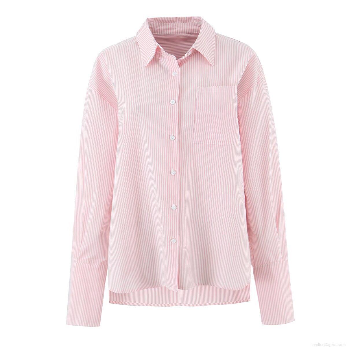 Women's Striped 3 Piece Loungewear Set Cotton Blend Long Sleeve Button Down Shirt Camisole Tank Top Lace Trim Shorts Casual Summer Home Pajamas Outfit