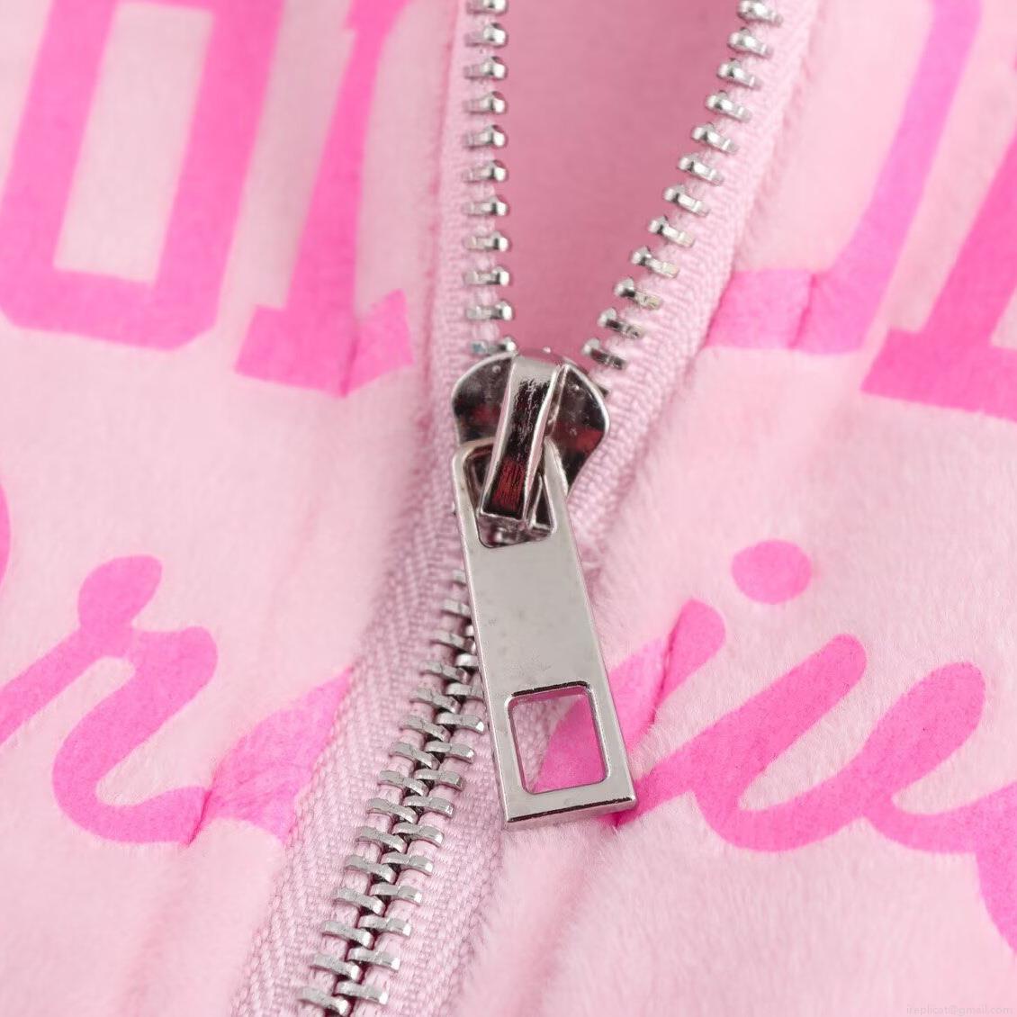 Women's Pink Velour Tracksuit Set Fashion Zip Up Hooded Sweatshirt and Drawstring Flare Leg Pants Two Piece Casual Loungewear Outfits for Women