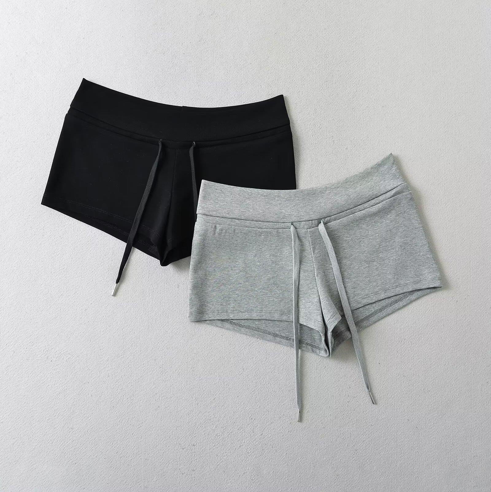Women's 3-Piece Ribbed Knit Loungewear Set Lace Trim Long Sleeve Button Up Cardigan Camisole And Drawstring Shorts Casual Home Wear Sporty Suit