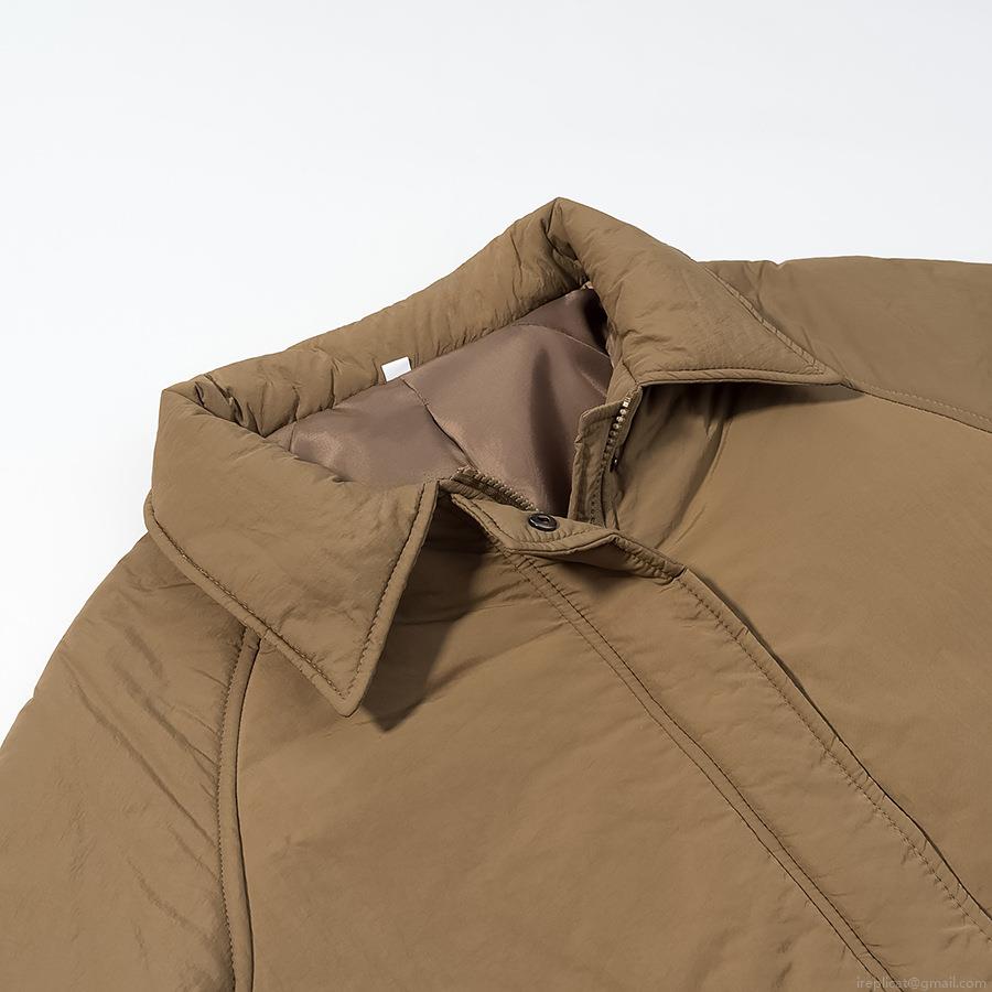 Women's Long Puffer Coat Lapel Collar Solid Color Long Sleeve Polyester Cotton Padded Jacket Streetwear Loose Casual Warm Winter Outerwear