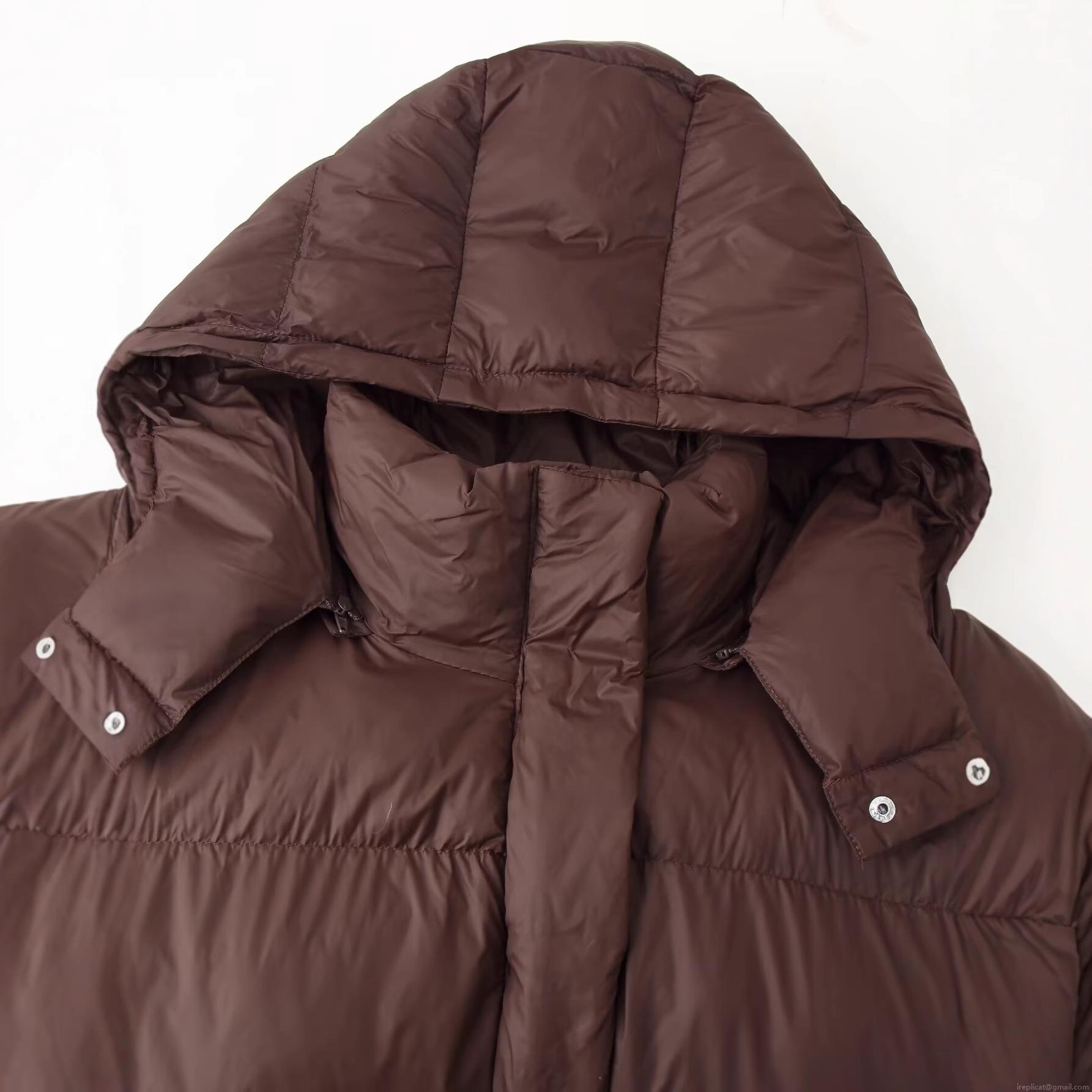 Women's Winter Puffer Jacket Hooded Short Cotton Padded Coat Quilted Warm Outwear With Metal Snaps Casual Solid Color Windproof Jacket For Women