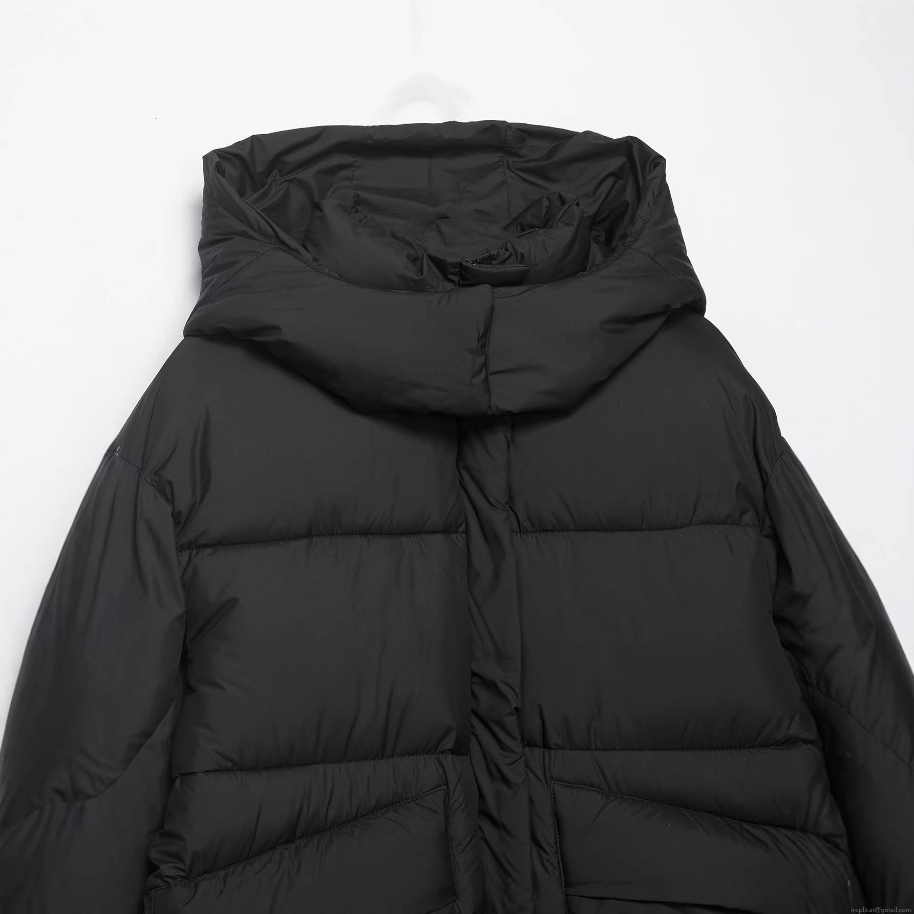 Women's Vintage Solid Color Hooded Puffer Jacket Quilted Warm Padded Coat With Zipper And Pockets Windproof Mid-length Outerwear For Winter Spring