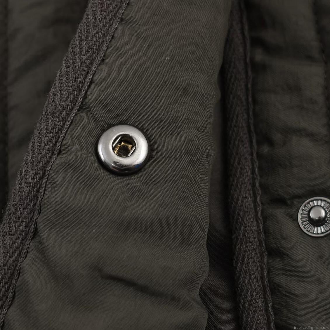 Women's Vintage Quilted Padded Jacket With Detachable Scarf Tie Collar Snap Button Long Sleeve Polyester Cotton Blend Winter Coat For Women