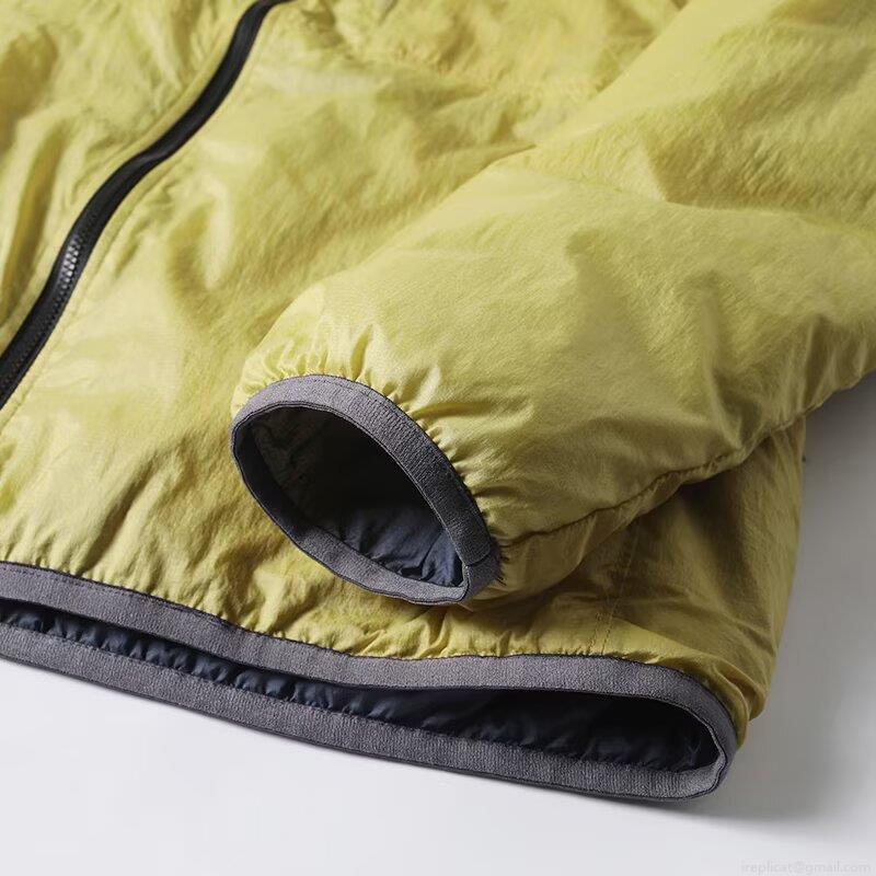Women's Reversible Padded Jacket Lightweight Hooded Outdoor Puffer Coat Loose Warm Winter Outerwear Casual Solid Color Zipper Windproof Clothing