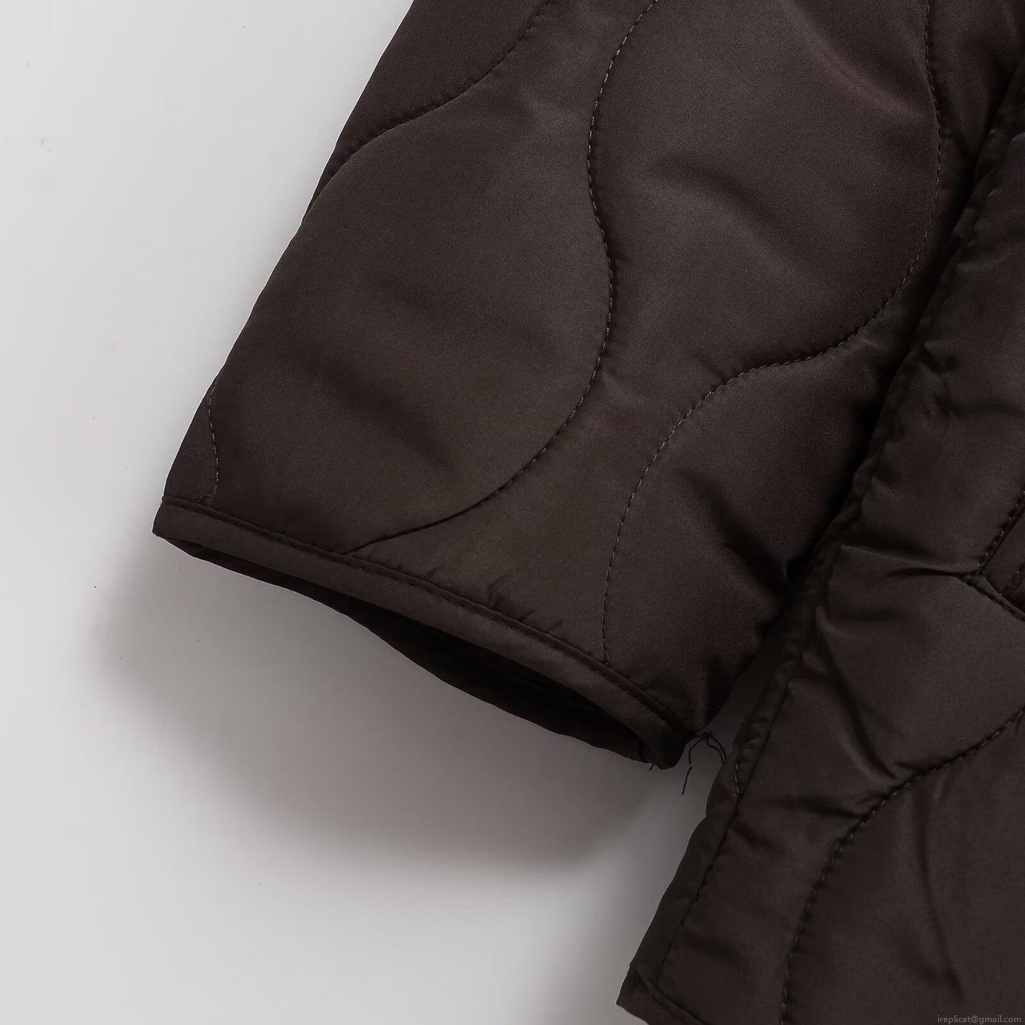Women's Casual Quilted Padded Jacket Hooded Scallop Pattern Quilting Drawstring Waist Mid-Length Outerwear Coat With Zipper Pockets Solid Color Autumn Winter Warm Loose Jacket For Women