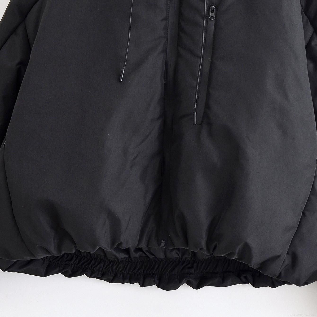 Women's Hooded Padded Jacket 100% Polyester Windproof Warm Loose Fit Casual Short Coat With Pockets And Drawstring For Winter Daily Wear
